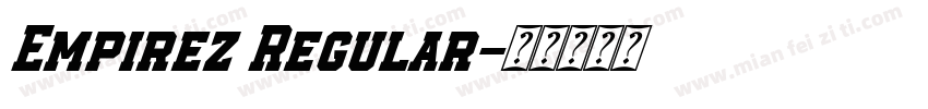 Empirez Regular字体转换